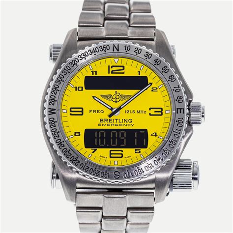 breitling emergency box for sale|used Breitling emergency watch for sale.